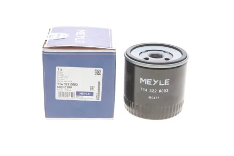 Фільтр оливний для Ford MEYLE 714 322 0003 фото товару