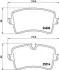 <strong>Тормозные колодки зад. AUDI A8 10- MINTEX MDB3086 (фото 1)</strong>