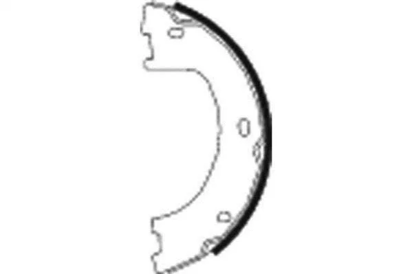 <strong>Колодки ручного тормоза DB Sprinter 06- MINTEX MFR602 (фото 1)</strong>