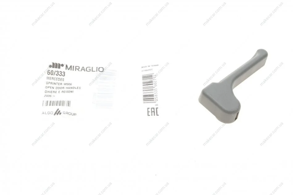 <strong>Ручка дверей MIRAGLIO 60/333 (фото 1)</strong>
