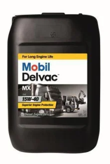 Моторна олива Mobil Delvac MX 15W40 / 20л. / (ACEA A2 / B2, E7, API CF / CF-4 / CG-4 / CH-4 / CI-4 / для MOBIL 121650 фото товару