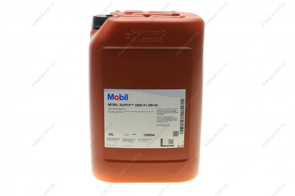 <strong>Олива моторна Mobil Super 3000 X1 5W-40, 20л. MOBIL 150011 (фото 1)</strong>