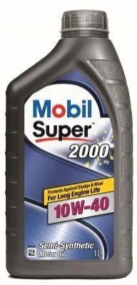 <strong>Моторна олива Mobil Super 2000 X1 10W-40 напівсинтетична 1 л MOBIL 152049 (фото 1)</strong>