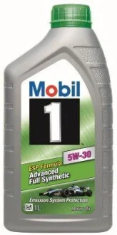 Олива моторна Mobil 1 ESP 5W-30. 12x1 lt (1 л) (альт. код 154279, 157293) для MOBIL 152054 фото товару