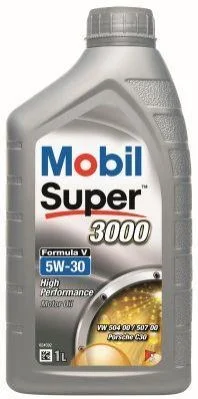 <strong>Моторна олива SUPER 3000 FORMULA V / 5W30 / 1л. / MOBIL 152356 (фото 1)</strong>