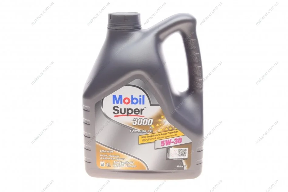 <strong>Моторна олива Mobil Super 3000 X1 Formula FE 5W-30, 4л MOBIL 152564 (фото 1)</strong>