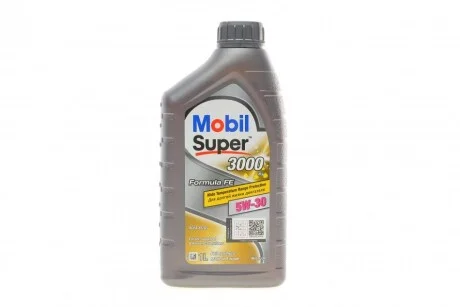Моторна олива Mobil Super 3000 X1 Formula FE 5W-30, 1л для MOBIL 152565 фото товару