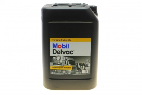 Олива моторна Delvac XHP ESP 10W-40, 20л. MOBIL 153121 фото товара