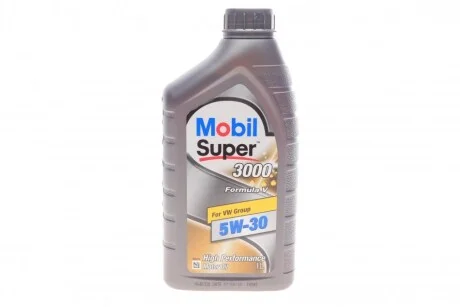 Олива моторна Mobil Super 3000 Formula V 5W-30, 1л. для MOBIL 153454 фото товару