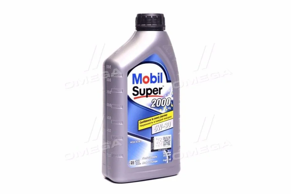 <strong>Олива моторна Mobil SUPER 2000 X1 5W-30 (Каністра 1л) MOBIL 155184 (фото 1)</strong>