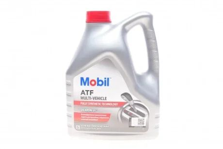 Олива трансмісійна ATF Mobil ATF Multi-Vehicle, 4л. для MOBIL 156096 фото товару