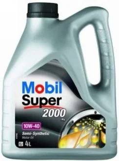 4л Super 2000 10W-40 Полусинтетика ACEA A3/B3, MB-Approval 229.1, VW501 01/505 00 для MOBIL MOBIL4145 фото товару