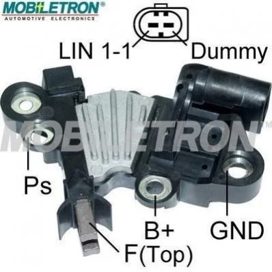 <strong>Регулятор напруги генератора MOBILETRON VRB020 (фото 1)</strong>