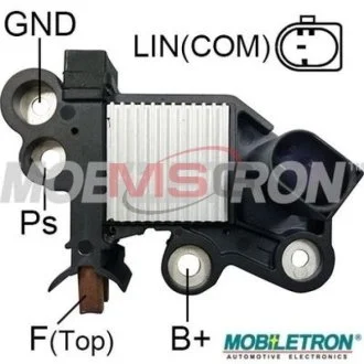 Регулятор напруги генератора для Audi, Volkswagen, Skoda, Seat MOBILETRON VRB854 фото товару