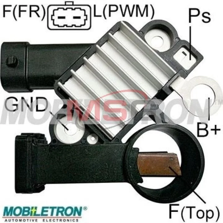 <strong>Регулятор напруги генератора MOBILETRON VRD186 (фото 1)</strong>