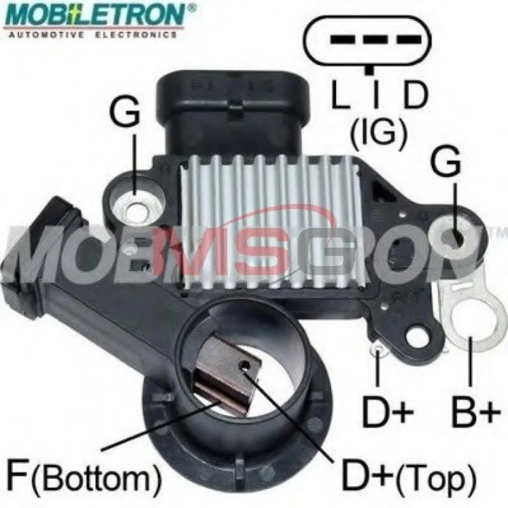 <strong>Регулятор напруги генератора MOBILETRON VRD716 (фото 1)</strong>