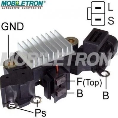 <strong>Регулятор напруги генератора MOBILETRON VRH200044 (фото 1)</strong>