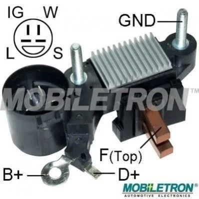 <strong>Регулятор напряжения генератора MOBILETRON VRH200047C (фото 1)</strong>