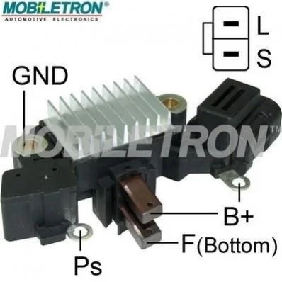 <strong>Регулятор напруги генератора MOBILETRON VRH200070B (фото 1)</strong>