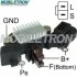 <strong>Регулятор напруги генератора MOBILETRON VRH200070B (фото 1)</strong>