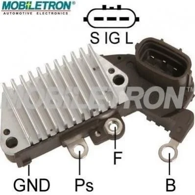 <strong>Регулятор напруги генератора MOBILETRON VRH200531A (фото 1)</strong>