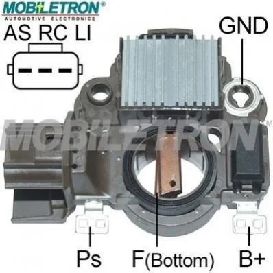 <strong>Регулятор напруги генератора MOBILETRON VRH2009199 (фото 1)</strong>