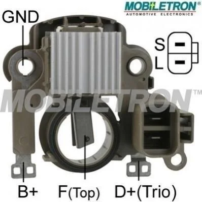<strong>Регулятор напряжения генератора MOBILETRON VRH200979 (фото 1)</strong>
