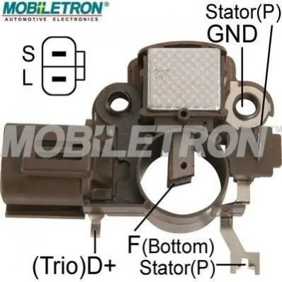 <strong>Регулятор напруги генератора MOBILETRON VRH20097H (фото 1)</strong>