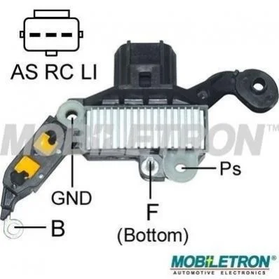 <strong>Регулятор напруги генератора MOBILETRON VRVN001 (фото 1)</strong>