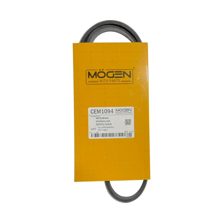 <strong>Ремень генератора + помпа (Германия, MOGEN) 2.0L 2.4L T11 MD326780 SMD326780 Mogen CEM1094 (фото 1)</strong>