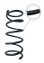 <strong>Пружина передней подвески (Германия, MOGEN) A21 A21-BJ2902011AC Mogen MFF3050 (фото 1)</strong>