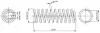<strong>VW Пружина задняя L=370mm Polo 95-,Seat Ibiza 99- MONROE SP3303 (фото 1)</strong>