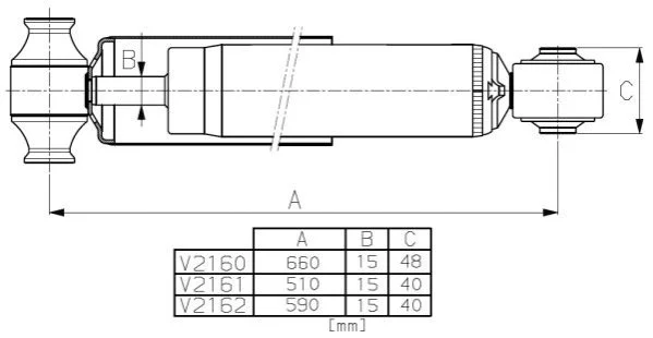 <strong>FORD Амортизатор Van-Magnum задн. TRANSIT 13- MONROE V2162 (фото 1)</strong>