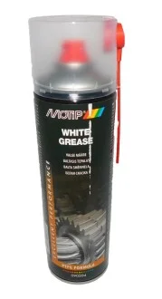 Біле мастило "White grease" Motip 500мл для MOTIP 090204BS фото товару