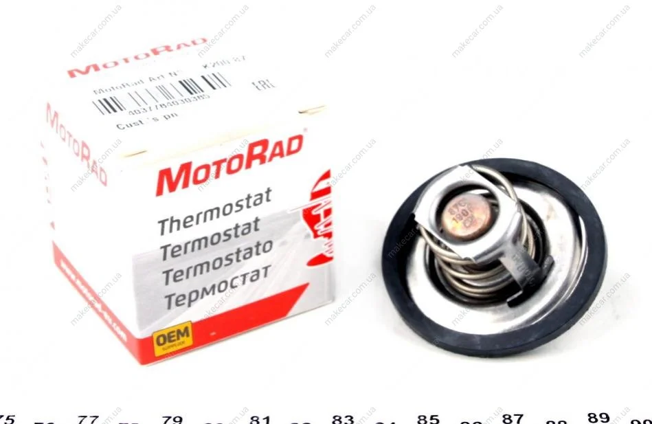 <strong>Термостат Passat/Golf/Octavia 96-13 (87 C) MOTORAD 200-87K (фото 1)</strong>
