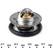 <strong>Термостат системи охолодження (88°C) CHEVROLET AVEO / KALOS DAIHATSU CHARMANT, CUORE II, FEROZA DODGE CARAVAN FORD SCORPIO I, SCORPIO II, SIERRA II, TRANSIT, TRANSIT TOURNEO 0.8-4.0 07.77- MOTORAD 201-88JK (фото 2)</strong>