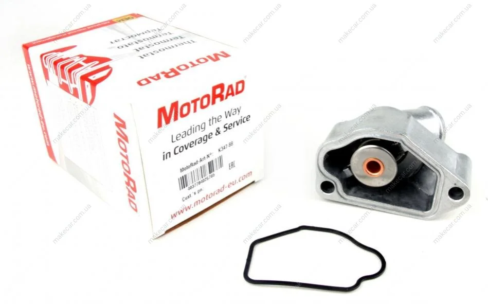 <strong>Термостат системи охолодження (88°C, в корпусі) CHEVROLET CAPTIVA, EPICA, EVANDA, LACETTI, NUBIRA, REZZO DAEWOO EVANDA, LACETTI, LEGANZA, NUBIRA, TACUMA / REZZO OPEL ANTARA A 1.8-2.4LPG 04.97- MOTORAD 347-88K (фото 1)</strong>