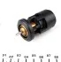 <strong>Термостат Golf III/IV/Bora/Caddy/Polo 1.4-1.6i 91- (87 C) (з фланцем) MOTORAD 385-87K (фото 2)</strong>