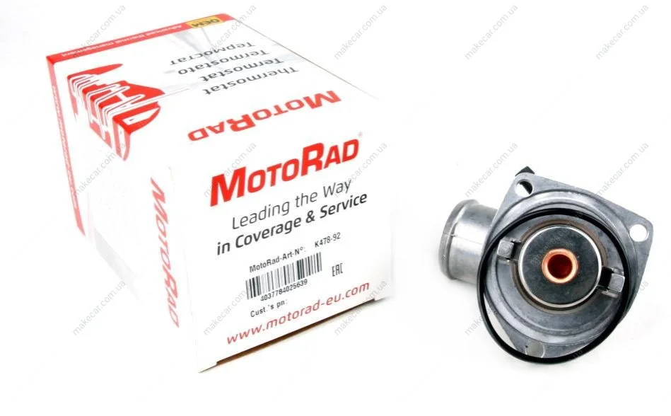 <strong>Термостат Opel Combo/Astra G/Vectra B, C 1.4-1.6i 95- (92C) з корпусом MOTORAD 478-92K (фото 1)</strong>
