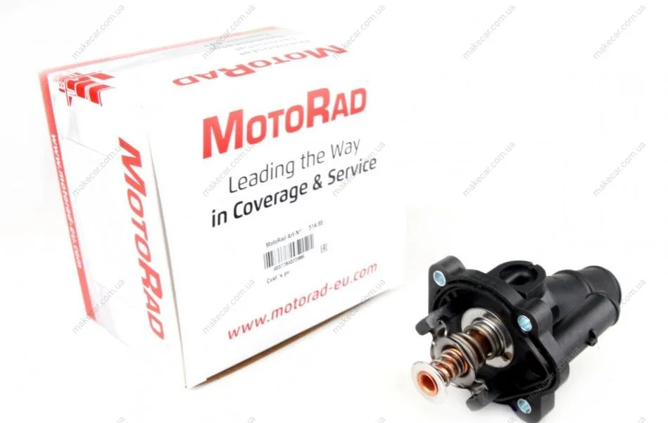 <strong>Термостат Ford Focus/Mazda 3/5/MX5 1.8-2.0i 03- (88C) з корпусом MOTORAD 514-88K (фото 1)</strong>