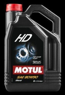 5л HD 80W-90 Олива трансм. API GL-4, GL-5 MOTUL 100105 фото товара