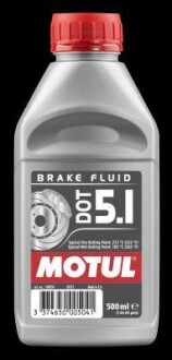 0.5л DOT 5.1 Brake Fluid Гальмівна рідина MOTUL 100950 фото товара