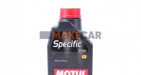 Моторное масло Specific 0720 5W-30 синтетическое 1 л MOTUL 102208