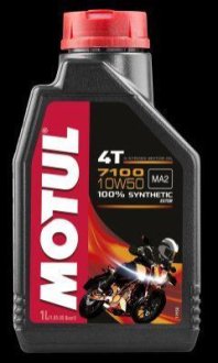 Олива моторна 7100 4T 10W-50, 1л. MOTUL 104097 фото товару