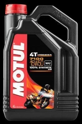 <strong>Олива 4T SAE 15W50 (4л) для мотоциклів (845241) MOTUL 104299 (фото 1)</strong>