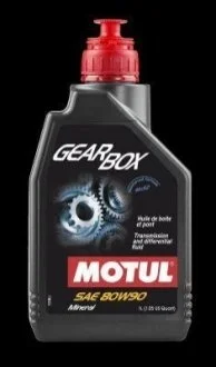 Олива трансмісійна Motul Gearbox 80W-90, 1л. для SsangYong, Ford, Nissan, Suzuki, Dacia MOTUL 105787 фото товару