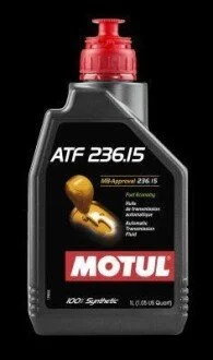 1л ATF 236.15 Олива трансм. синтет. NC MB236.15, A 001 989 77 03 для Mercedes MOTUL 106954 фото товару