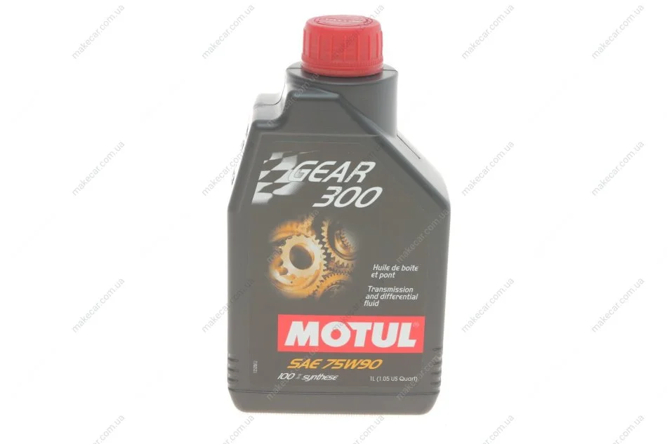 <strong>Олива трансмісійна Motul Gear 300 75W-90, 1л. MOTUL 317101 (фото 1)</strong>