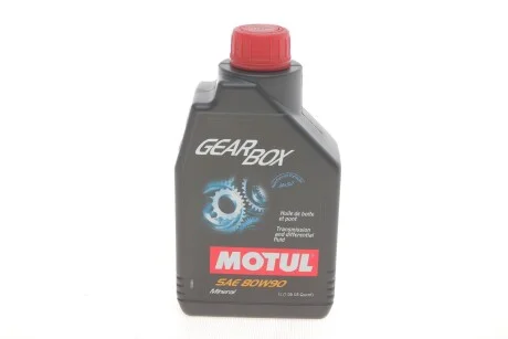 Олива трансмісійна Motul Gearbox 80W-90, 1л. для Toyota, Subaru, Mazda, Chevrolet, Suzuki MOTUL 317201 фото товару