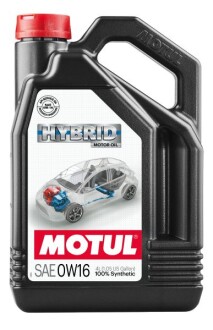 Моторное масло Hybrid 0W-16 синтетическое 4 л MOTUL 333207 фото товара